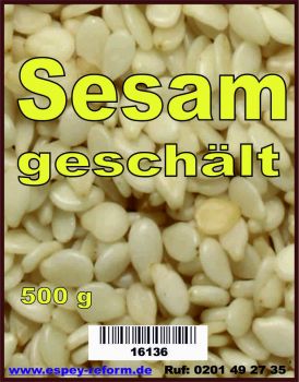 Sesam geschält 500 g